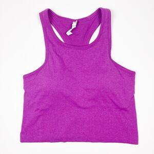 Lululemon Ebb To Street Vivid Plum Cropped Tank 10